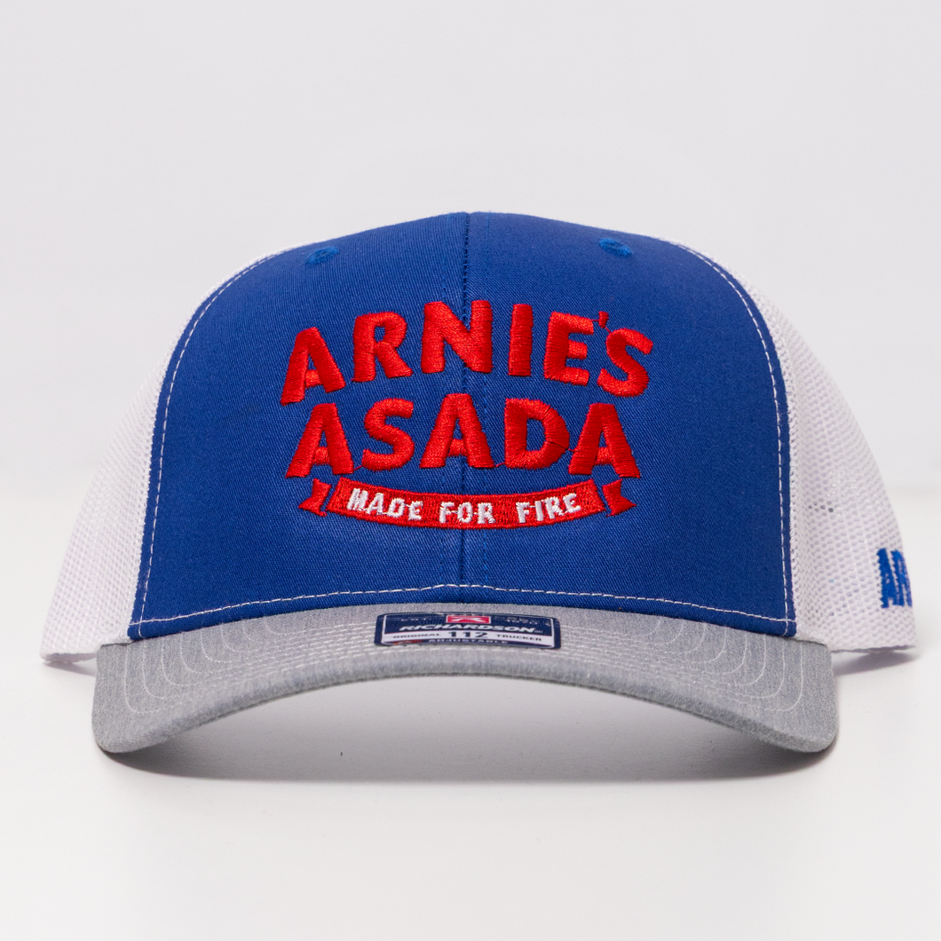 Arnie's Asada Blue/Red Cap