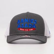 Load image into Gallery viewer, Arnie&#39;s Asada Grey/Blue Cap

