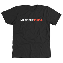 Load image into Gallery viewer, Made for Fire Black Tee
